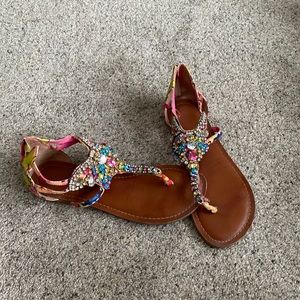 Gianna Bini- Size 9- good condition sandals